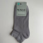 Bamboo Ankle Socks 3-Pack – Gray - Sage Collection