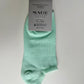 Bamboo Sneaker Socks – Mint Green - Sage Collection
