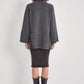 Reverse Stitch Knit Sweater - Charcoal Gray - Sage Collection