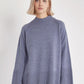 Reverse Stitch Knit Sweater - Indigo - Sage Collection