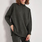 Cozy Knit Sweater & Pant Set - Dark Olive Green - Sage Collection