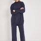 Cozy Knit Sweater & Pant Set - Dark Blue - Sage Collection