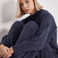 Cozy Knit Sweater & Pant Set - Dark Blue - Sage Collection
