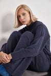 Cozy Knit Sweater & Pant Set - Dark Blue - Sage Collection
