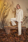 Cozy Knit Sweater & Pant Set - Ivory - Sage Collection
