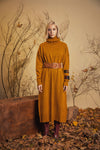 Turtleneck Knit Dress - Sage Collection