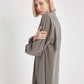 Tunic-Length Modal Shirt with Long Sleeves