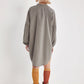 Tunic-Length Modal Shirt with Long Sleeves