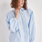 100% cotton poplin balloon long sleeve shirt